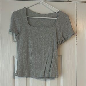 Gray Women's Top